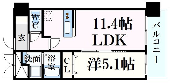 ソル高松の物件間取画像